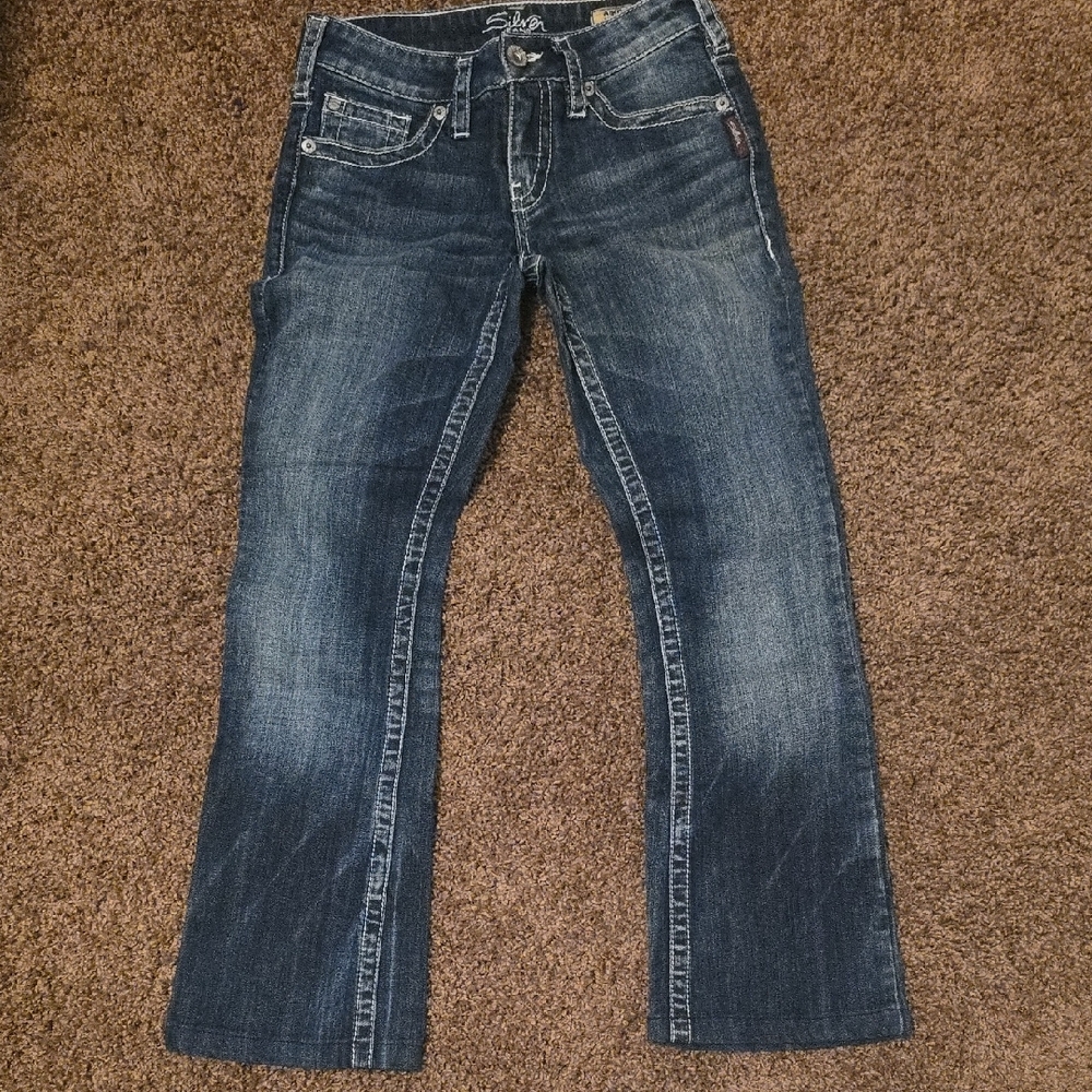 Silver Jeans Dark Indigo Boot Cut Women's Jeans